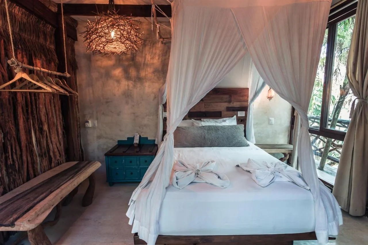 Otel Hidden Treehouse Tulum Eco-Hotel