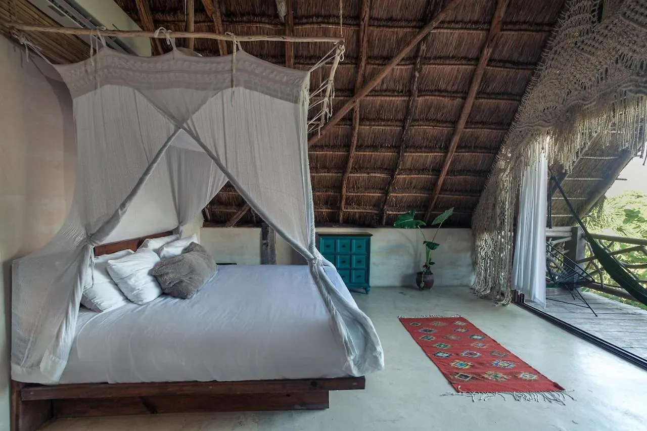 Otel Hidden Treehouse Tulum Eco-Hotel